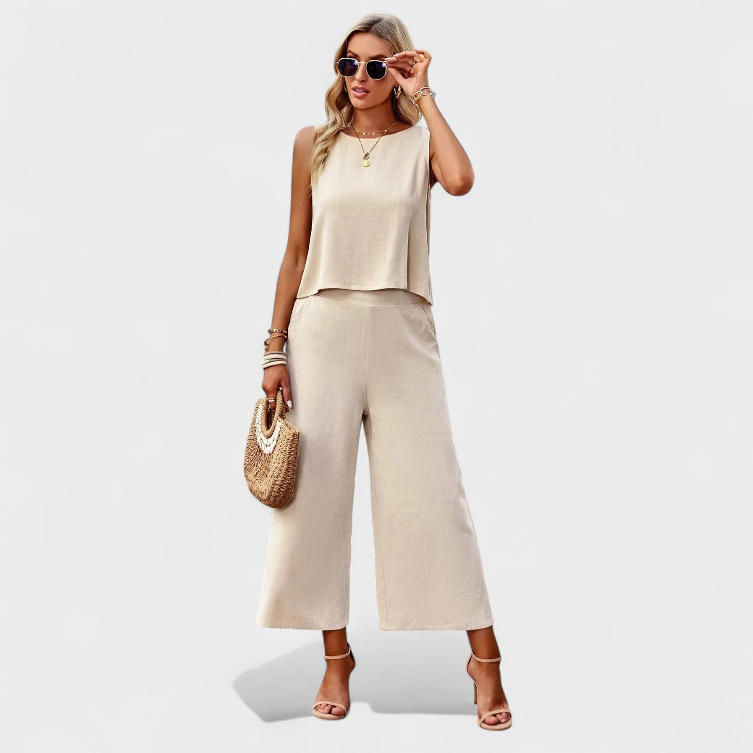 Zoe - Conjunto de Lino