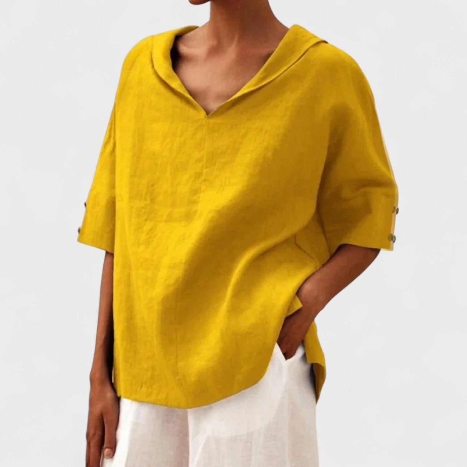 Salma – Blusa de Lino