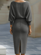 Ailany Vestido Midi de Lujo