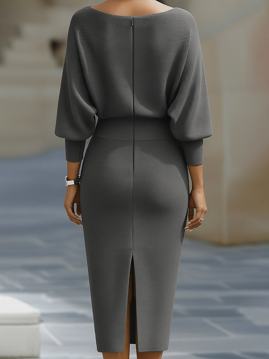 Ailany Vestido Midi de Lujo