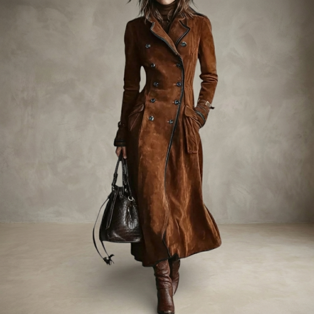 Nathaly | Gabardina de ante