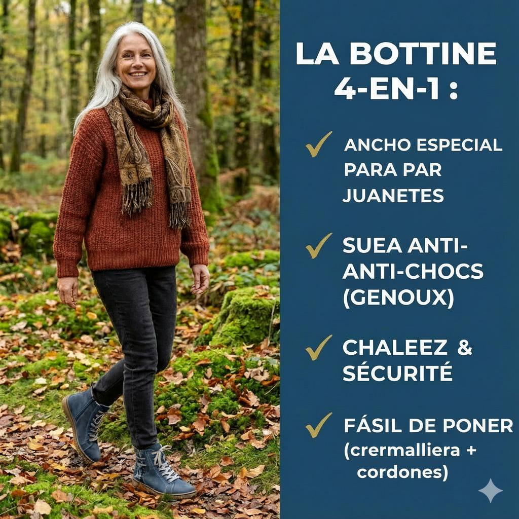 Valeria - Botas Cómodas de Estilo Casual