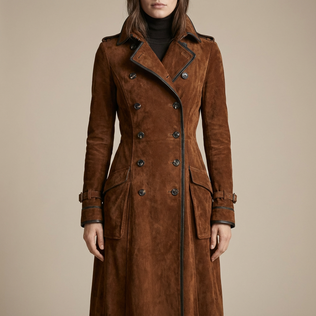 Nathaly | Gabardina de ante