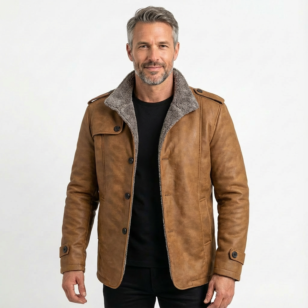 ROSSI ROMA™  | ABRIGO DE ANTE PARA HOMBRE