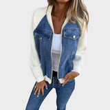 Valeria - Abrigo de mezclilla elegante