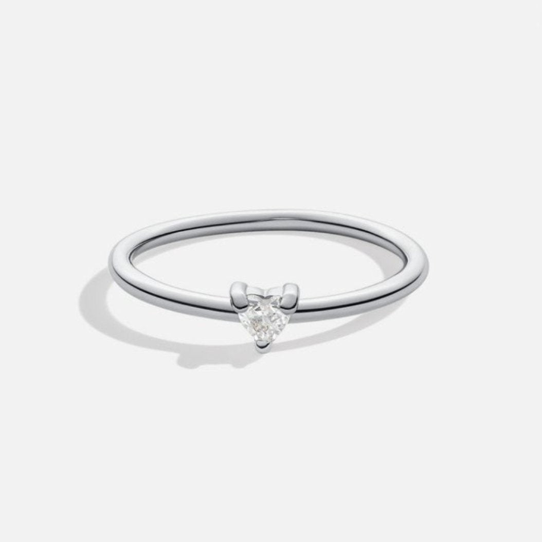 Anillo de Corazón de Cristal 'Kleine Liebe'