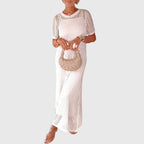 Alexia - Vestido largo con cortes