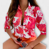 Rebeca - Blusa con cuello clásico